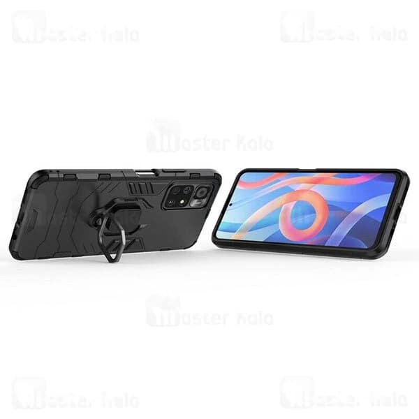 گارد ضد ضربه انگشتی شیائومی Xiaomi Redmi Note 11 5G (China) Black Panther KEYSION Armor Ring — تصویر ۷