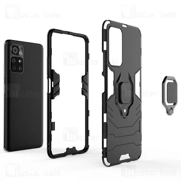 گارد ضد ضربه انگشتی شیائومی Xiaomi Redmi Note 11 5G (China) Black Panther KEYSION Armor Ring — تصویر ۸