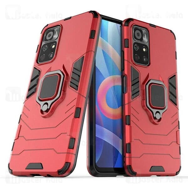 گارد ضد ضربه انگشتی شیائومی Xiaomi Redmi Note 11 5G (China) Black Panther KEYSION Armor Ring — تصویر ۵
