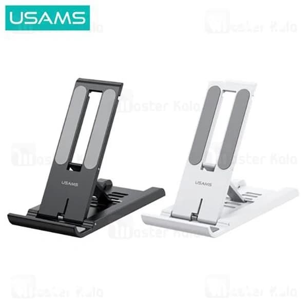 هولدر و پایه نگهدارنده رومیزی یوسمز USAMS US-ZJ070 مناسب گوشی و تبلت — تصویر ۲