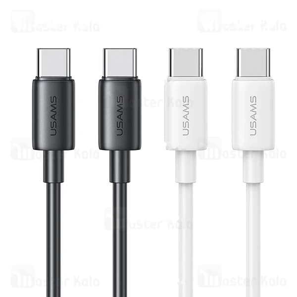 کابل Type C به Type C یوسمز Usams SJ711 طول 1 متر توان 60 وات — تصویر ۴
