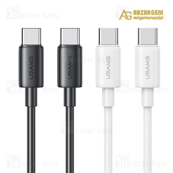 کابل Type C به Type C یوسمز Usams SJ711 طول 1 متر توان 60 وات — تصویر ۹