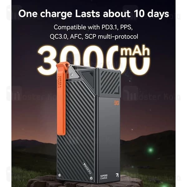 پاوربانک 30000 یسیدو Yesido YP62 توان 22.5 وات — تصویر ۷