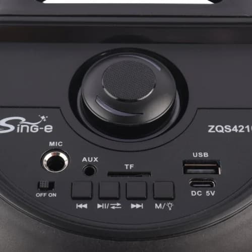اسپیکر بلوتوثی سینگ ای ZQS42106 + میکروفون و ریموت کنترل تعمیری — تصویر ۷