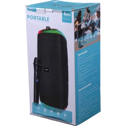 اسپیکر بلوتوثی گریت نایس GTS-2212 + میکروفون — تصویر ۲
