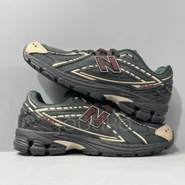 نیوبالانس 1906 سبز تیره New Balance 1906R Kith Black M1906RKS — تصویر ۳