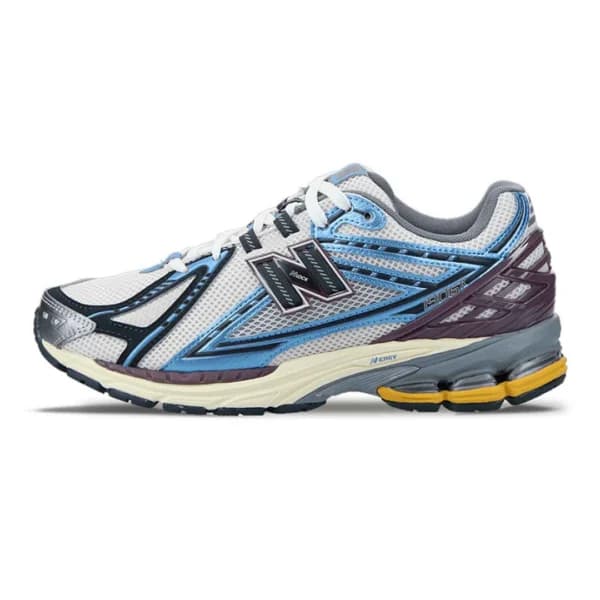 نیوبالانس 1906 آبی متالیک سفید نقره‌ای New Balance 1906R Blue Moonbeam M1906RRB