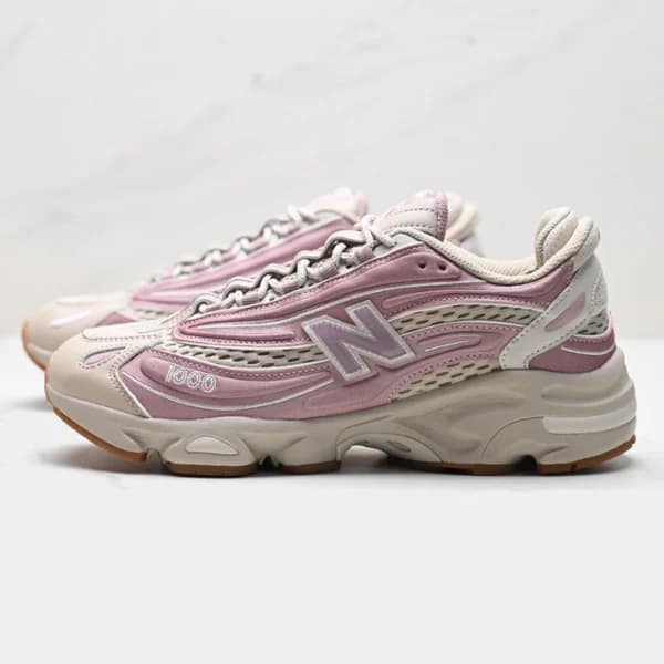 New Balance 1000 Joe Freshgoods When Things Were Pure Pink Mink — تصویر ۴