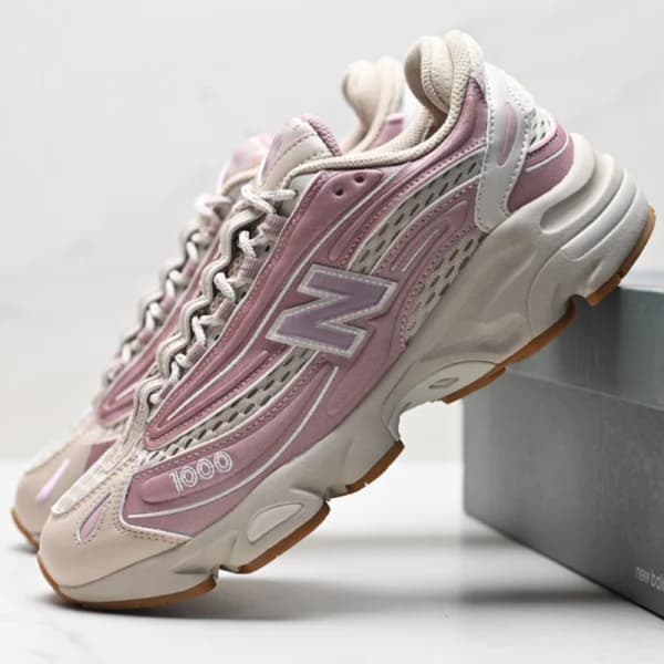 New Balance 1000 Joe Freshgoods When Things Were Pure Pink Mink — تصویر ۲