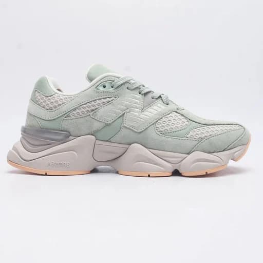 کفش نیوبالانس New Balance 9060 U9060WA1 سبز نقره ای — تصویر ۴