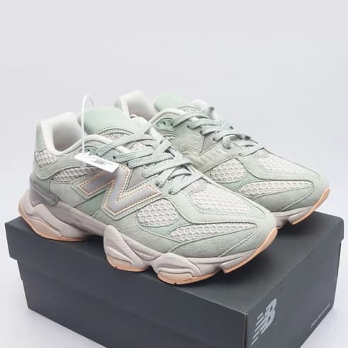 کفش نیوبالانس New Balance 9060 U9060WA1 سبز نقره ای — تصویر ۳