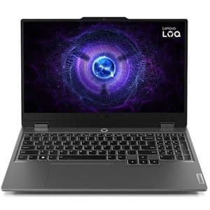 لپ‌تاپ 15.6 اینچی لنوو مدل LOQ 15IAX9 با پردازنده Core i5-12600HX، کارت گرافیک GeForce RTX 3050 با حافظه 6 گیگابایت، رم 16 گیگابایت DDR5، حافظه SSD با ظرفیت 512 گیگابایت و نمایشگر Full HD با نرخ نوساز