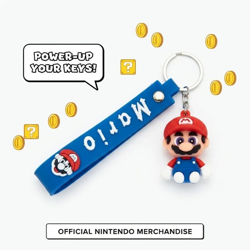 جا سوییچی سیلیکونی مدل سوپر ماریو SUPER MARIO — تصویر ۲