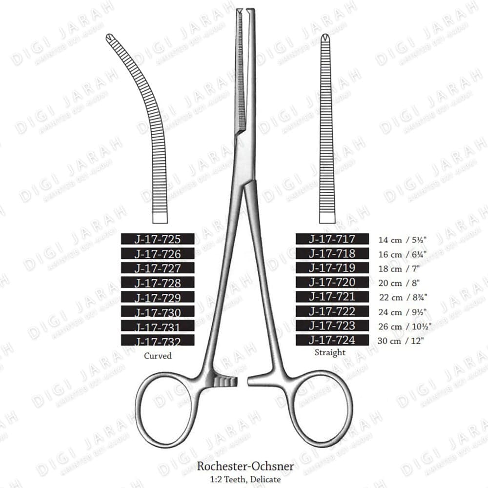 کوخر راست J-17-724 surgicon 30cm
