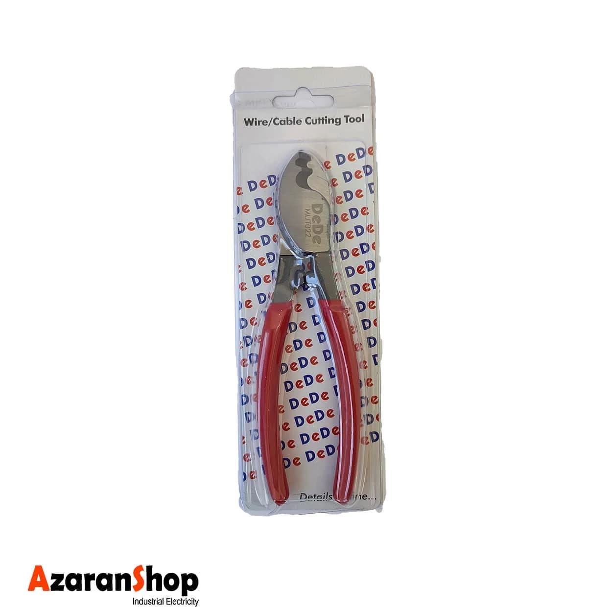 قیچی سیم وکابل DeDe سایز22 مدل MUT022 — تصویر ۵