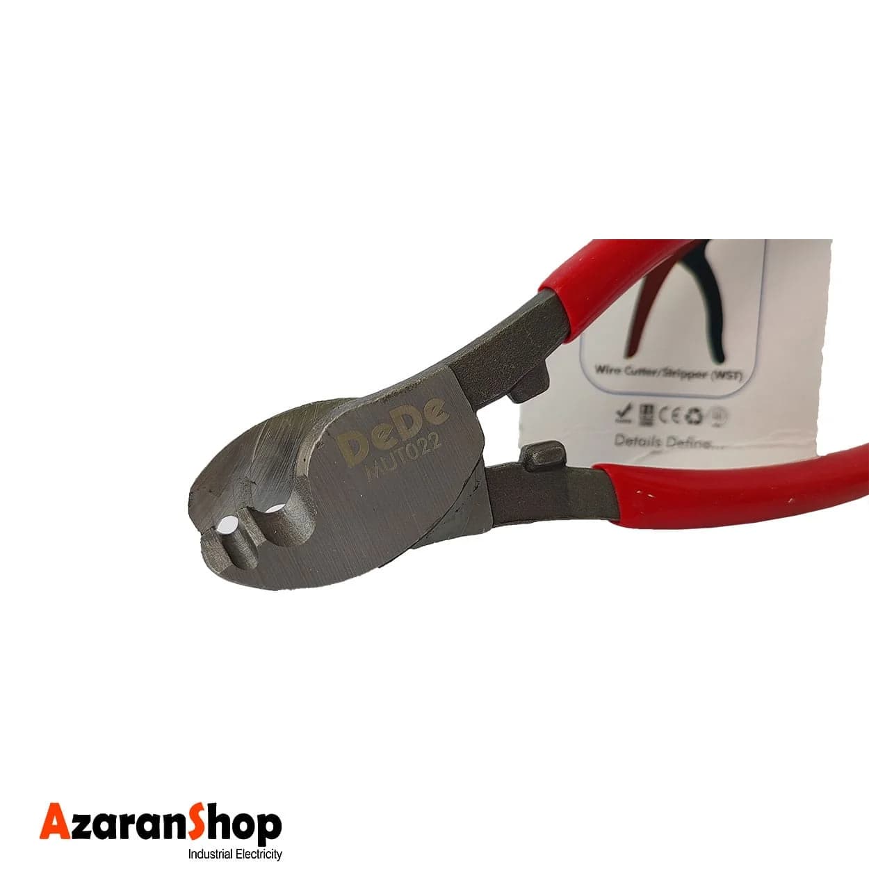 قیچی سیم وکابل DeDe سایز22 مدل MUT022 — تصویر ۴