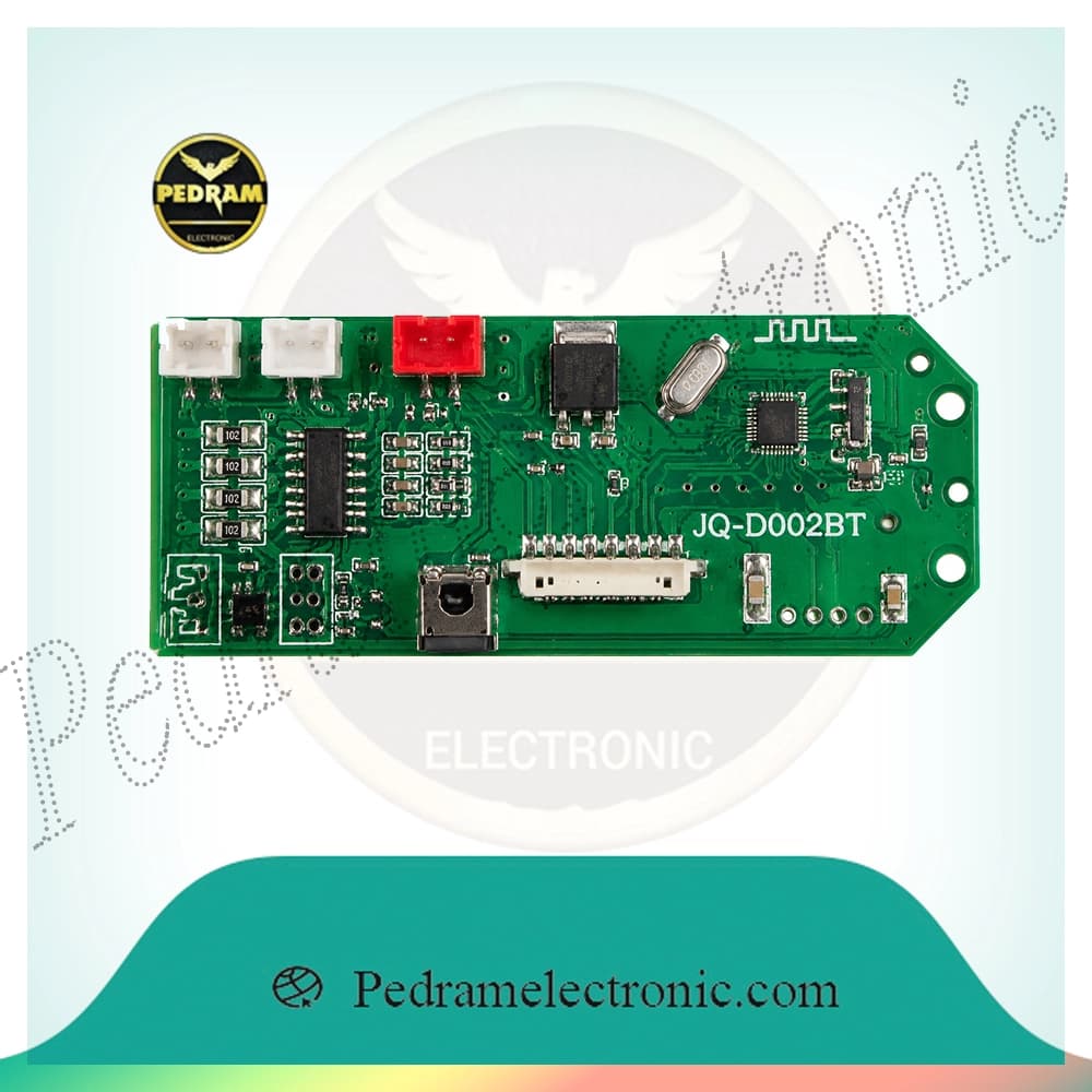 برد USB بلوتوث 12 ولت تک ولوم 2×40 وات مدل JQ-D002BT / JX-BT-Y38