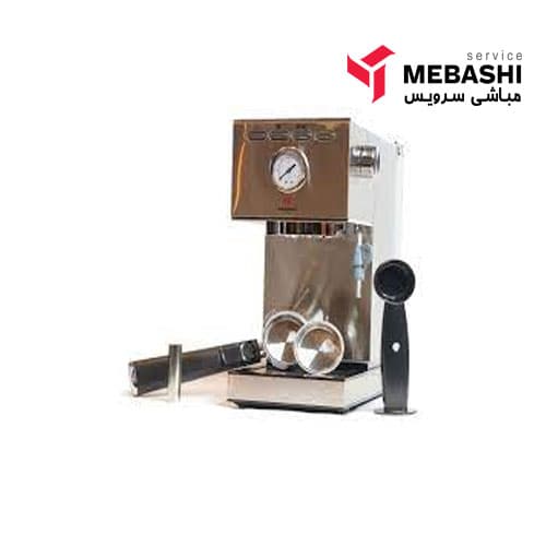 اسپرسوساز مباشی مدل ECM2024 رنگ استیل — تصویر ۲