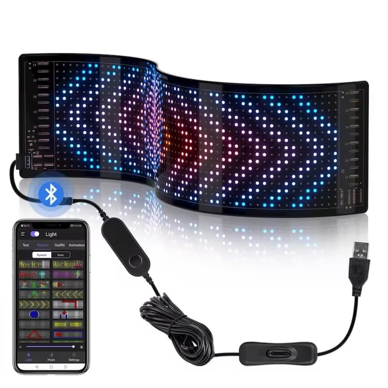 پنل ماتریکسی LED سایز ۶۰در۱۲ سانتی متر — تصویر ۶