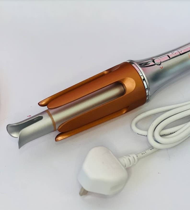 فرکننده اتوماتیک مو شیگلم اورجینال SHEGLAM One-Touch سایز ۲۵ میل | گرم‌شدن سریع و فر سالنی مو در 10 دقیقه با قابلیت تنظیم دما و چرخش دوطرفه (ضمانت اصالت و مرجوعی )