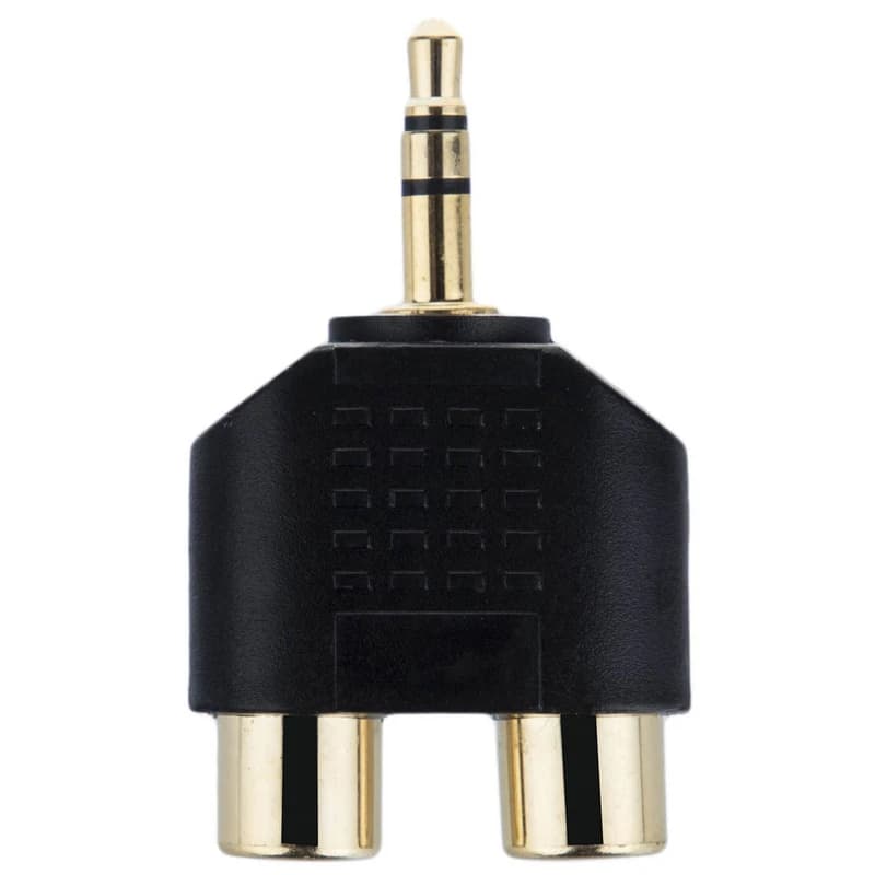 تبدیل یک به دو RCA به جک 3.5 میلی متری دایو مدل HQP کد MA81