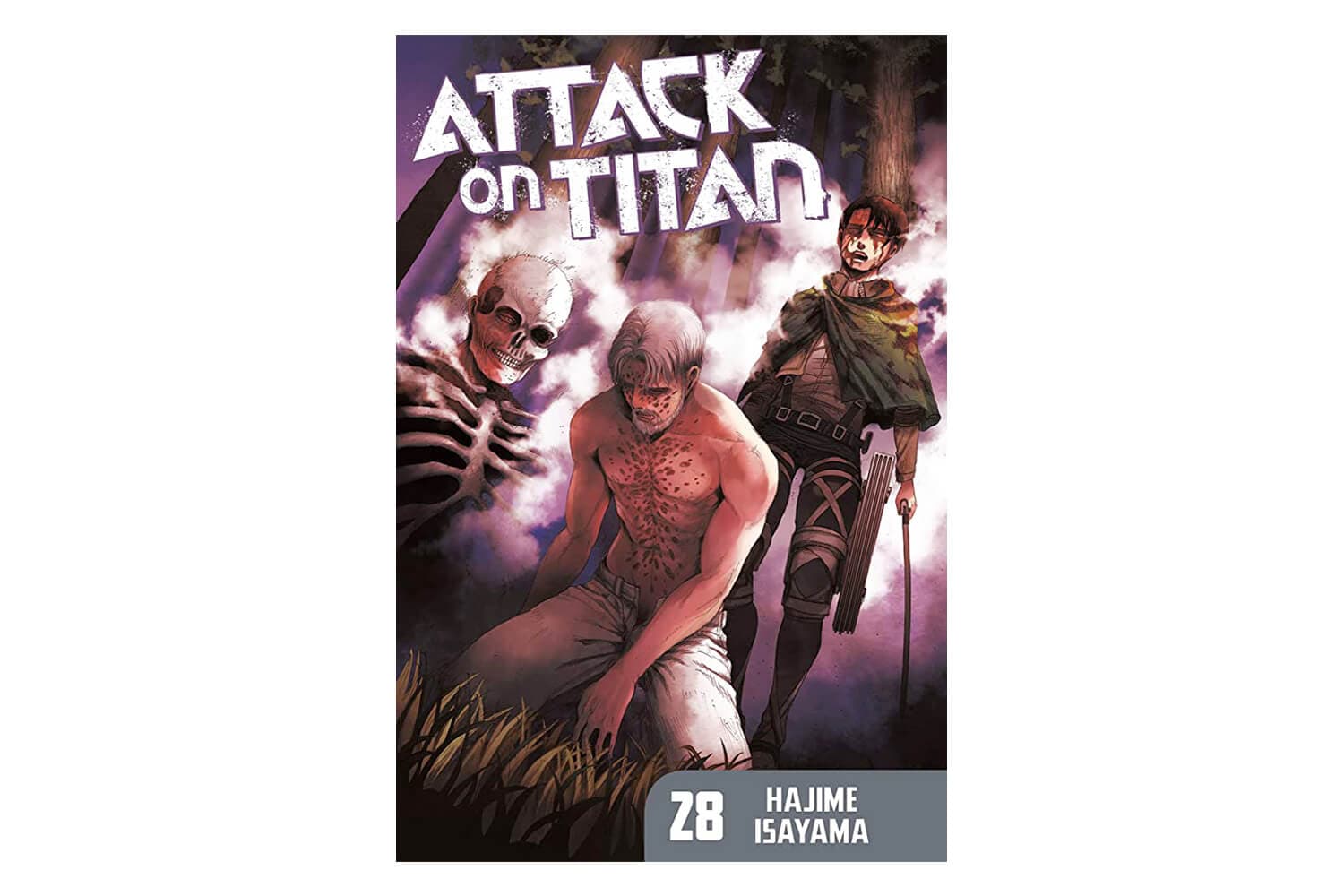 کتاب حمله به تایتان 28 (Attack on Titan)