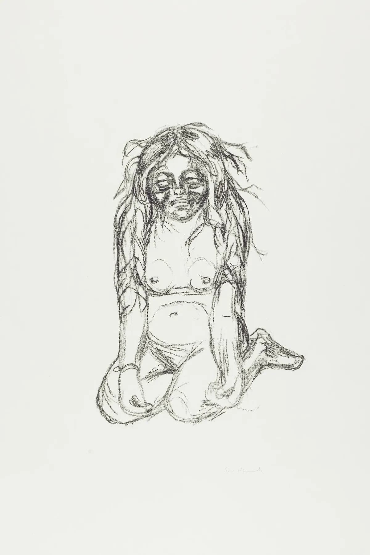 اومگا در حال گریه – تابلو نقاشی ادوارد مونژ