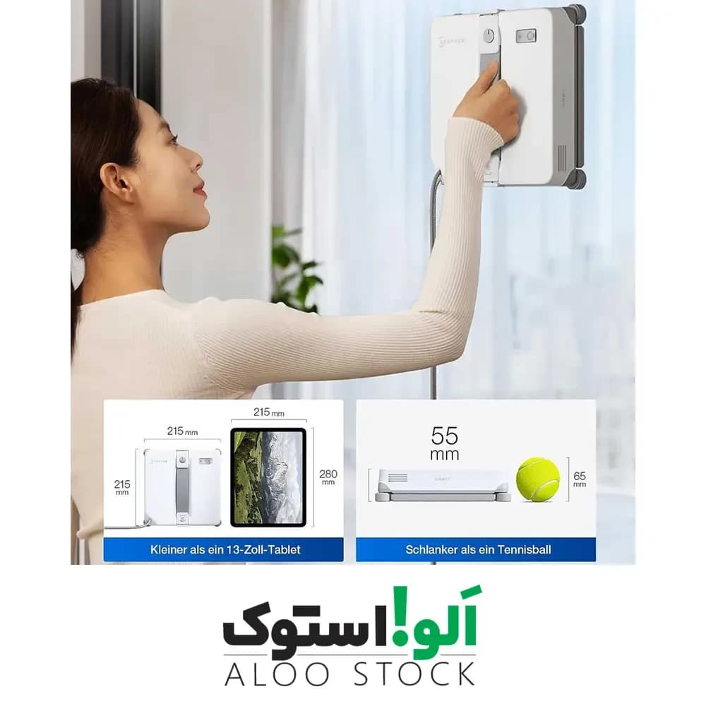 ربات شیشه پاک کن ECOVACS WINBOT Mini 2 — تصویر ۲
