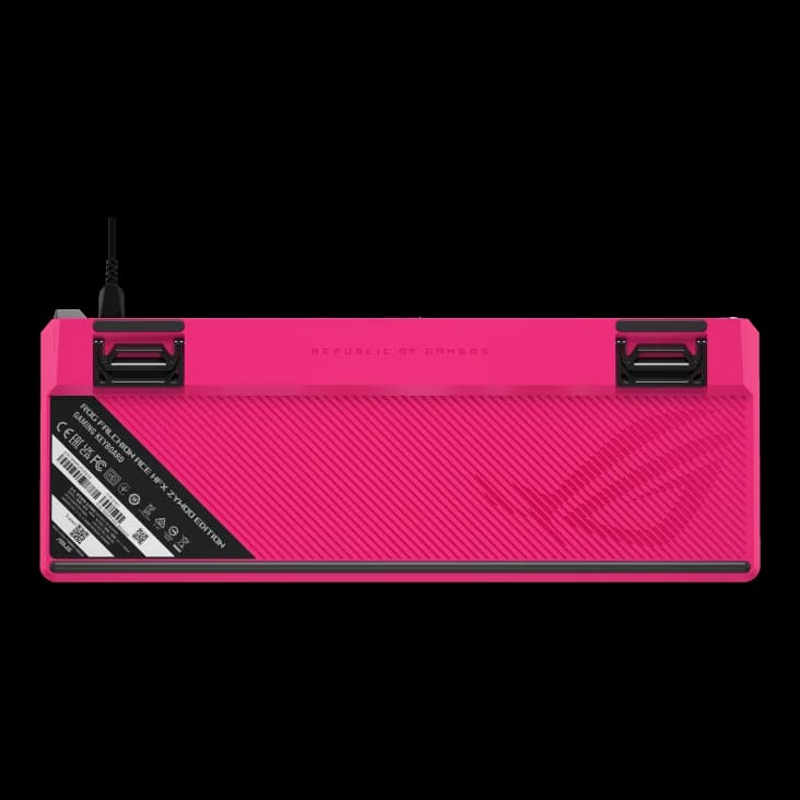 کیبورد گیمینگ ایسوس M606 ROG Falchion Ace HFX ZywOo/HFX/US/PBT — تصویر ۶