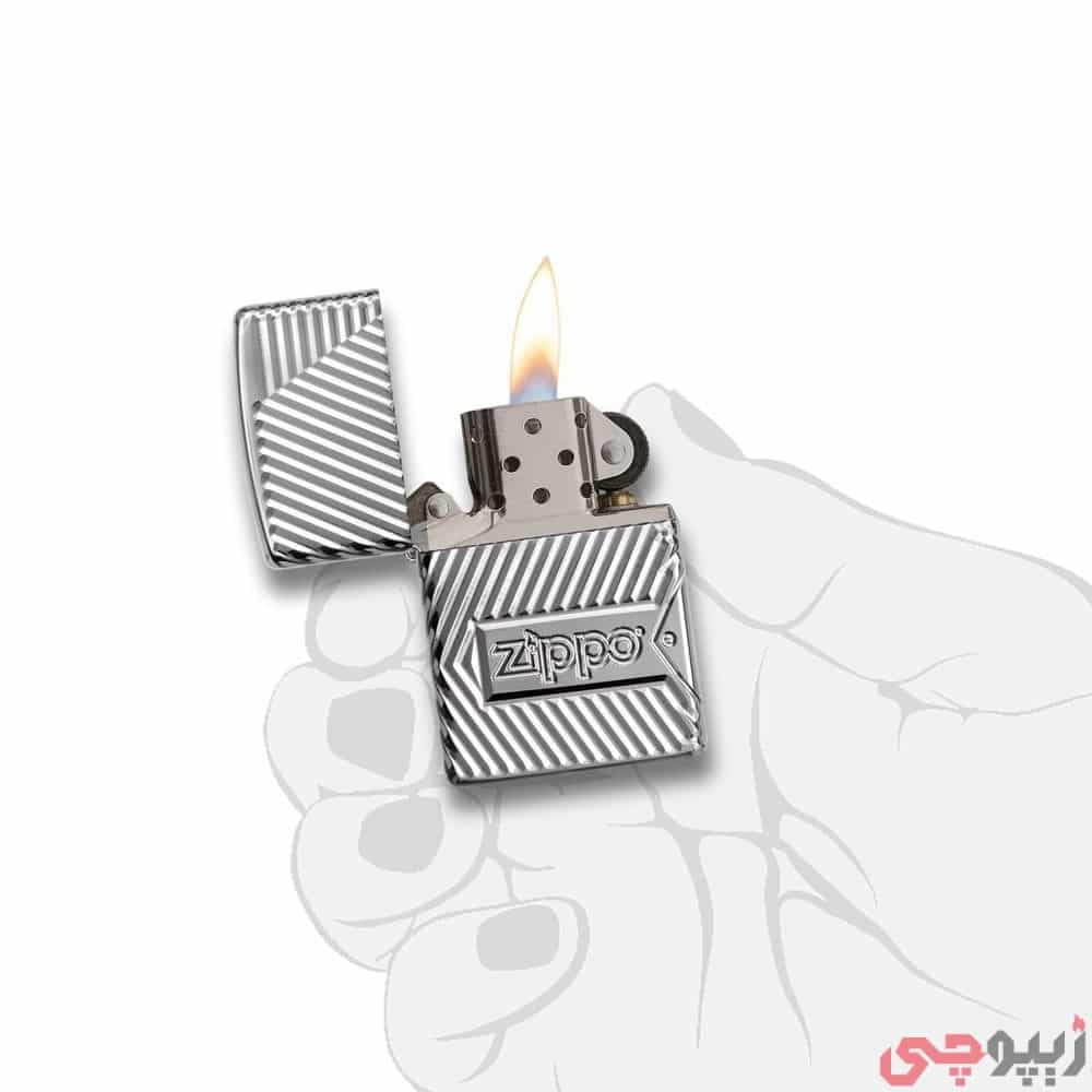 فندک زپیو اصل کد 29672 – Original Zippo Lighter — تصویر ۶