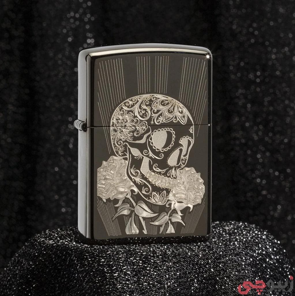 فندک زیپو اصل کد 29883 – Zippo Fancy Skull Design — تصویر ۳