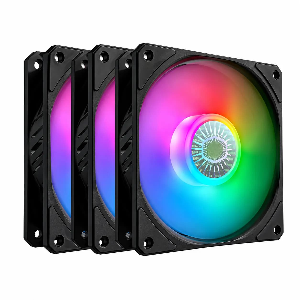 فن‌ کیس کولر‌ مستر Cooler Master Sickleflow Edge 120 ARGB
