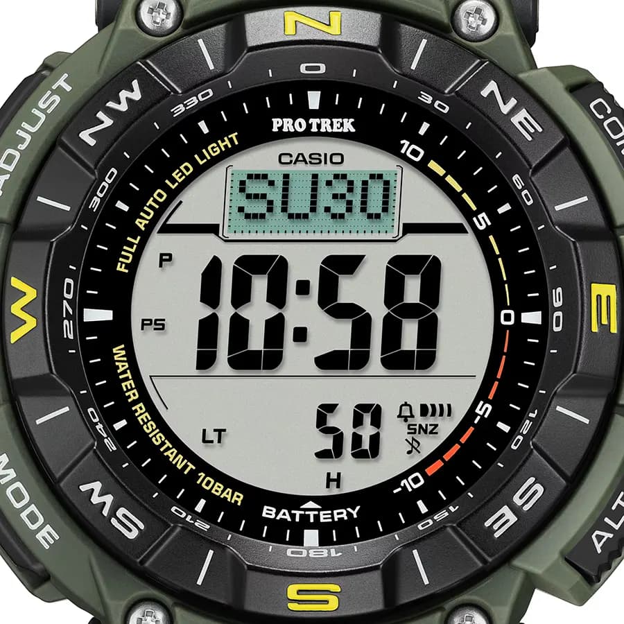ساعت مچی PRO TREK کاسیو | CASIO PRG-340-3DR — تصویر ۵