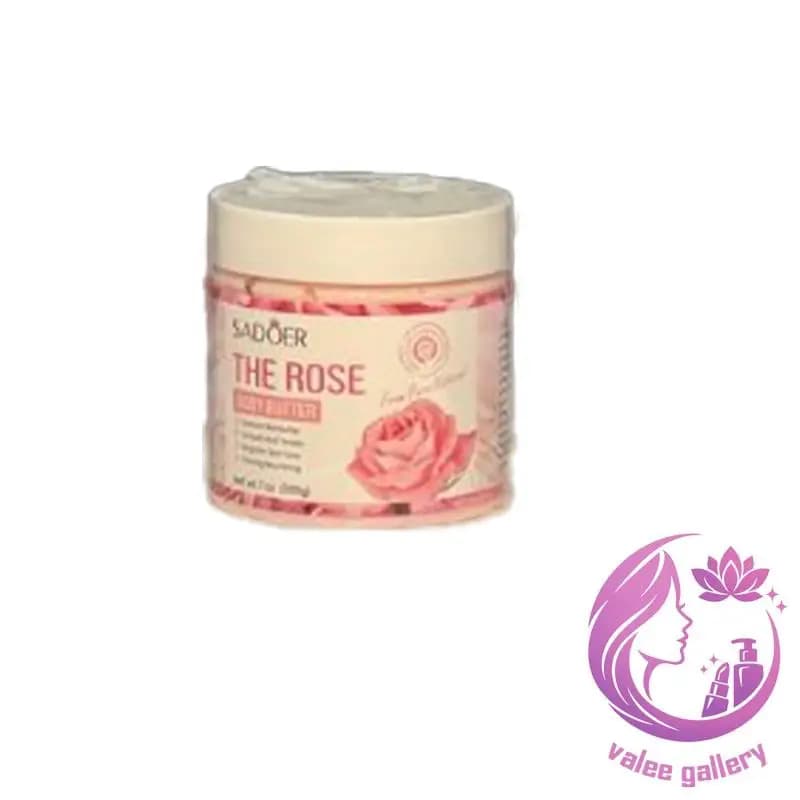 کره بدن گل رز- ضمانت اصالت (گالری واله)