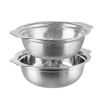 ست ابکش استیل 5 پارچه دسته دار -کرکماس