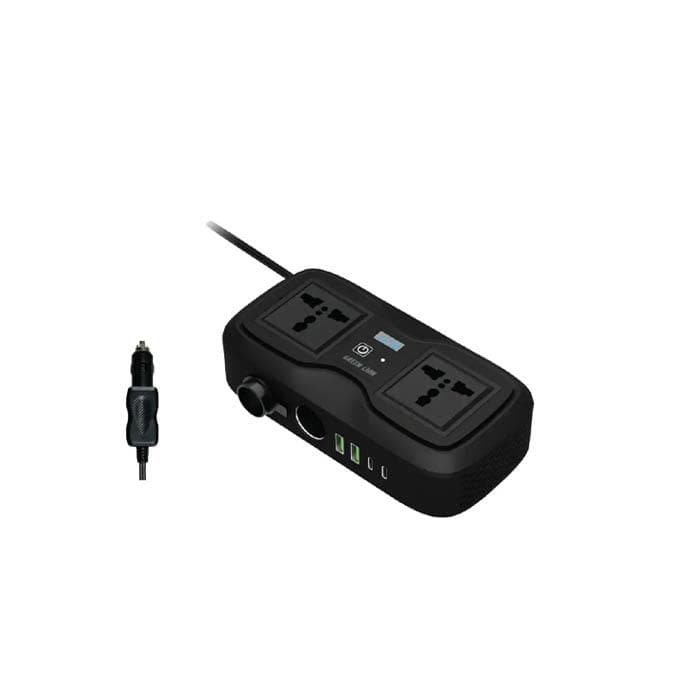 اینورتر فندکی خودرو 200 وات گرین لاین GC-233