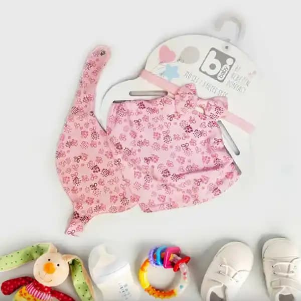 پیشبند 3 تیکه نوزاد برند bi baby