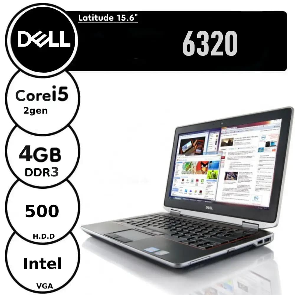 لپ تاپ مدل DELL LATITUDE 6320 استوک