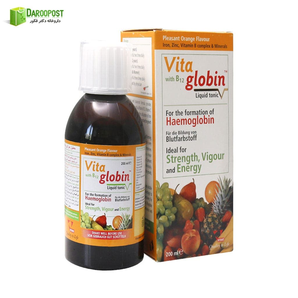 شربت ویتا گلوبین ویتان | Vitane Vita Globin Syrup