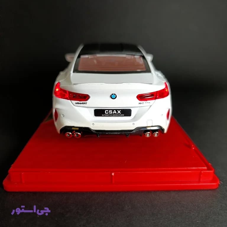 ماکت فلزی ماشین BMW M8 با کیت بدنه MANHART مقیاس 1:24 — تصویر ۳