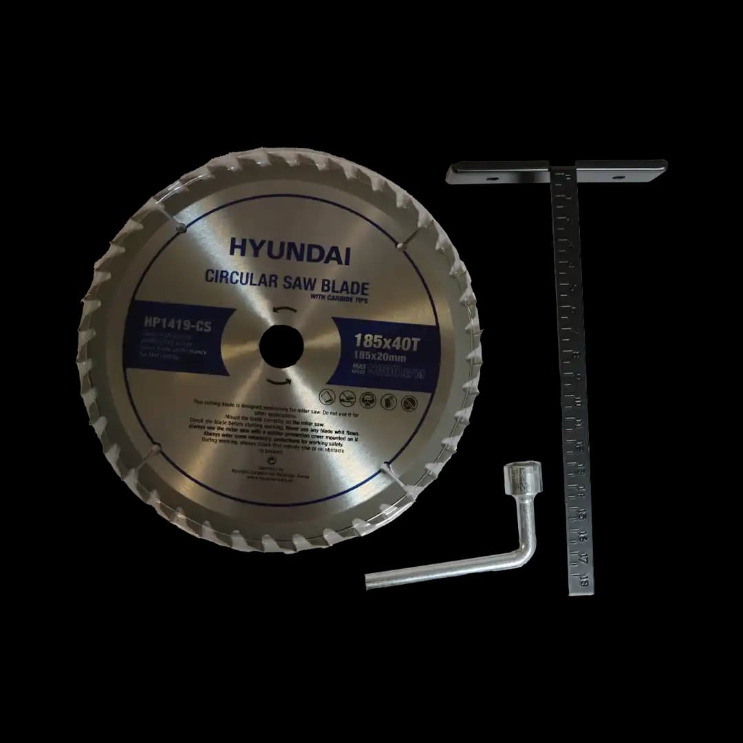 اره گردبر دیسکی 1350 وات هیوندای مدل HP-1419-CS — تصویر ۴