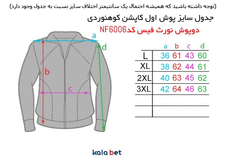 کاپشن دوپوش نورث فيس کد NF6004 — تصویر ۲