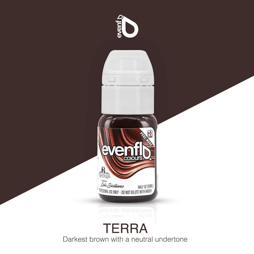 رنگ تاتو Perma Blend EVEN FLO Terra