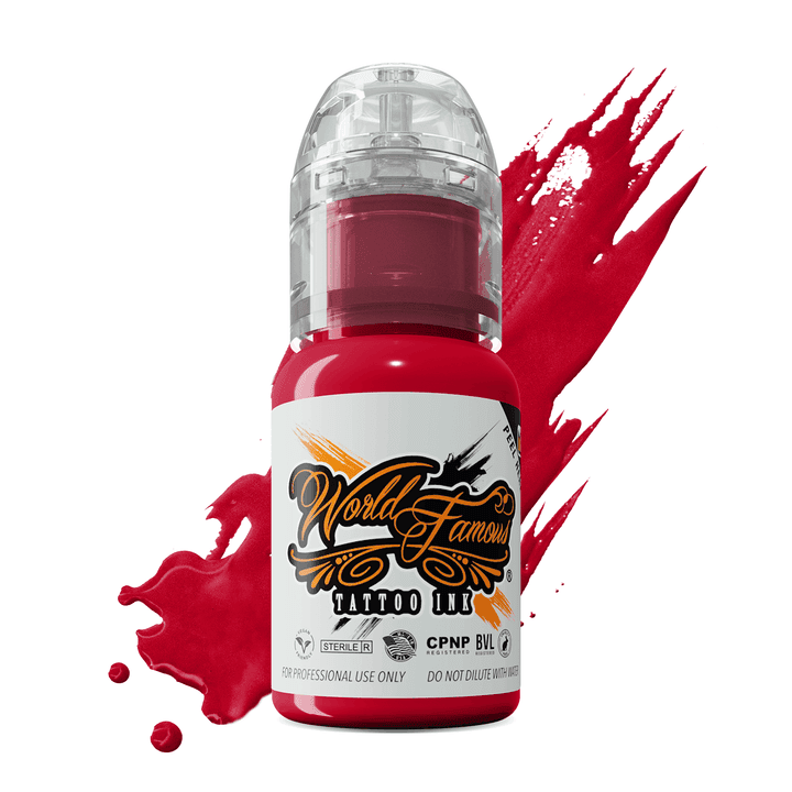 رنگ تاتو World Famous Tattoo Ink Samuel Reilly Red
