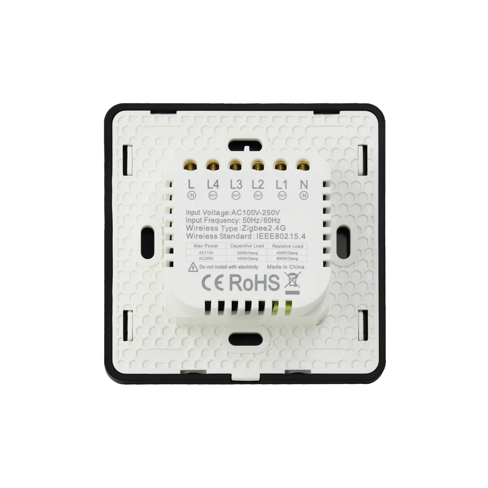 کلید چهار پل Zigbee مدل curve — تصویر ۷