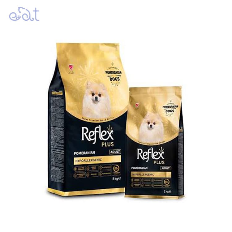 غذای خشک سگ رفلکس پلاس مناسب پامرانین بالغ مدل Reflex Plus Pomeranian Adult Dog Food وزن 2 کیلوگرم — تصویر ۲