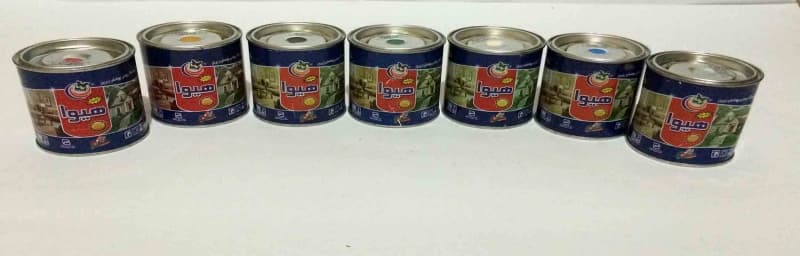 رنگ ربعی سبز روشن آینه — تصویر ۲