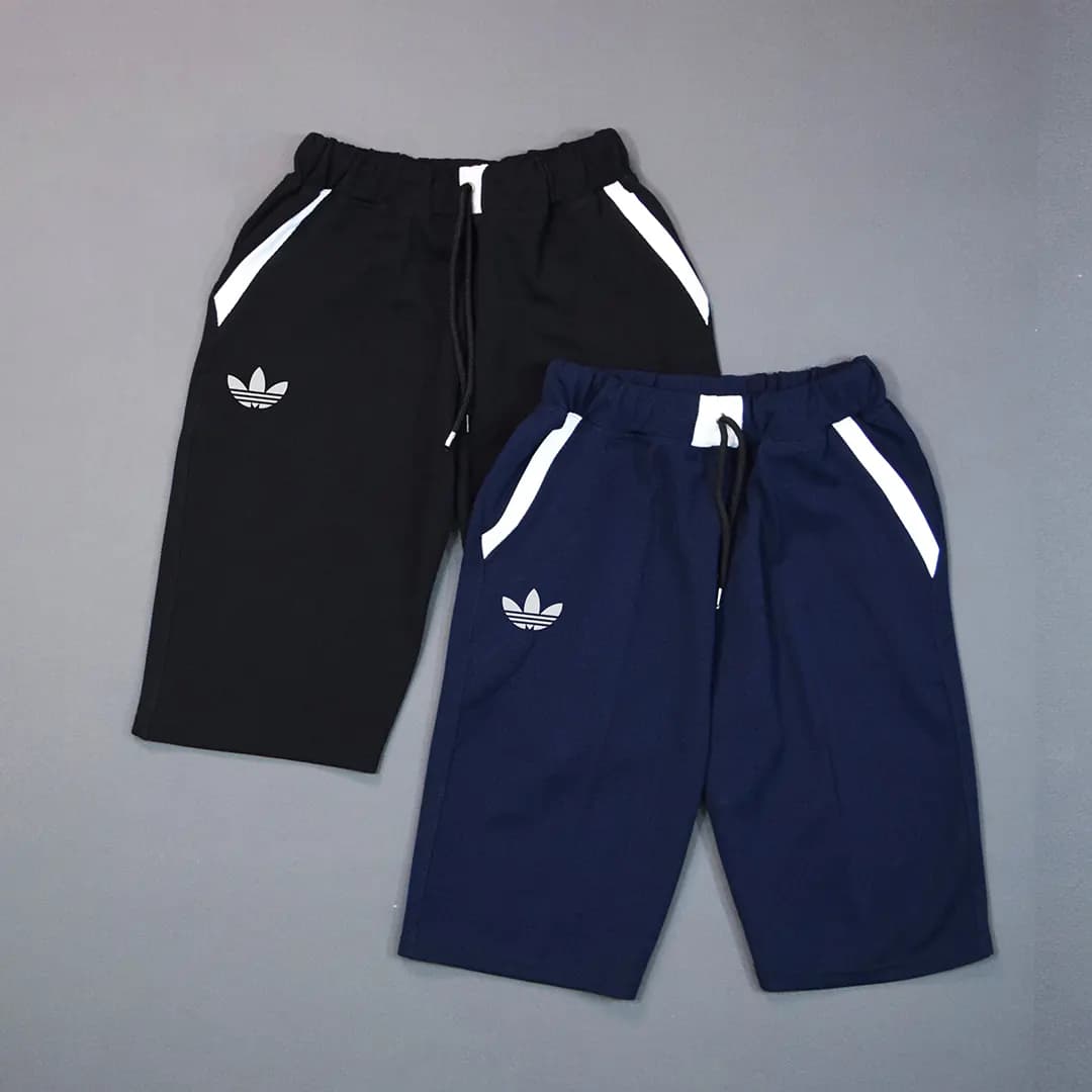 شلوارک ورزشی بدنسازی مردانه بلند ADIDAS-CLASS — تصویر ۳