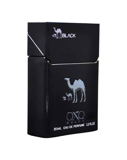 عطر جیبی مردانه اکس بالت مدل camels black با رایحه خنک حجم 35 میلی‌لیتر
