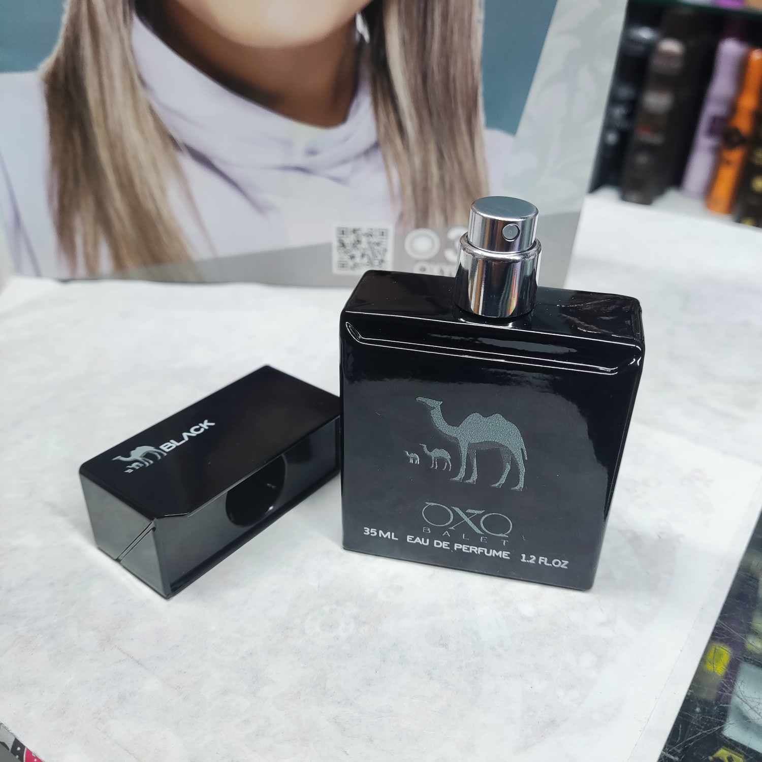 عطر جیبی مردانه اکس بالت مدل camels black با رایحه خنک حجم 35 میلی‌لیتر — تصویر ۴